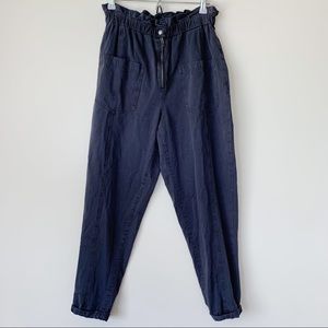 Blank NYC Down To Earth Pants Paper-bag Waist 28